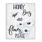Stupell Industries Garden Bees & Flowers Please Framed Giclee, design by Sara Baker